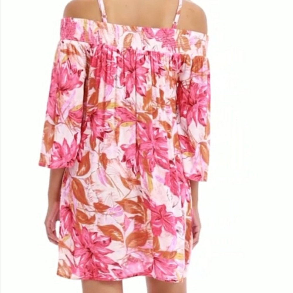Floral Off-Shoulder Dress